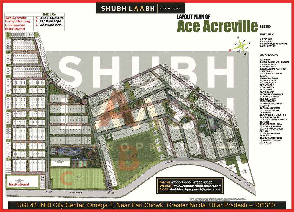 Ace Acreville map