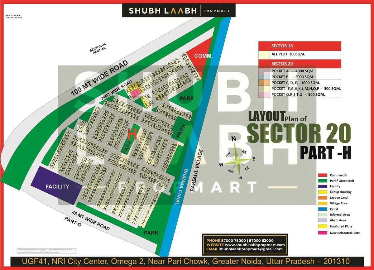 Sector 20 Pocket H map