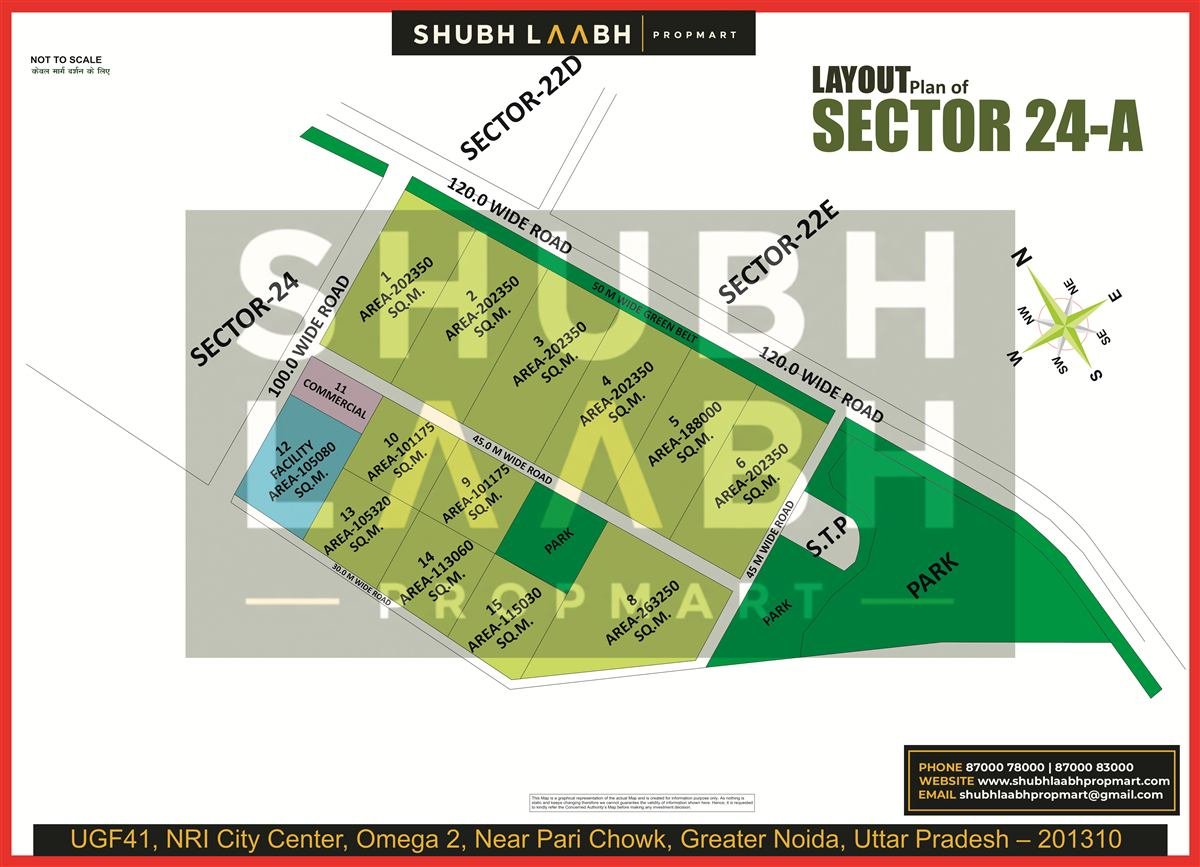 Sector 24A map
