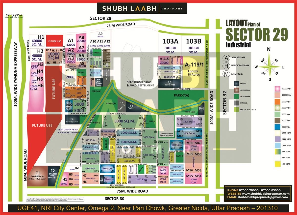 Sector 29 map