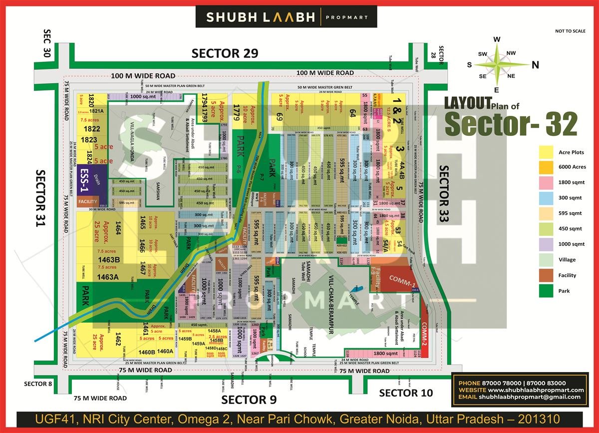 Sector 32 map
