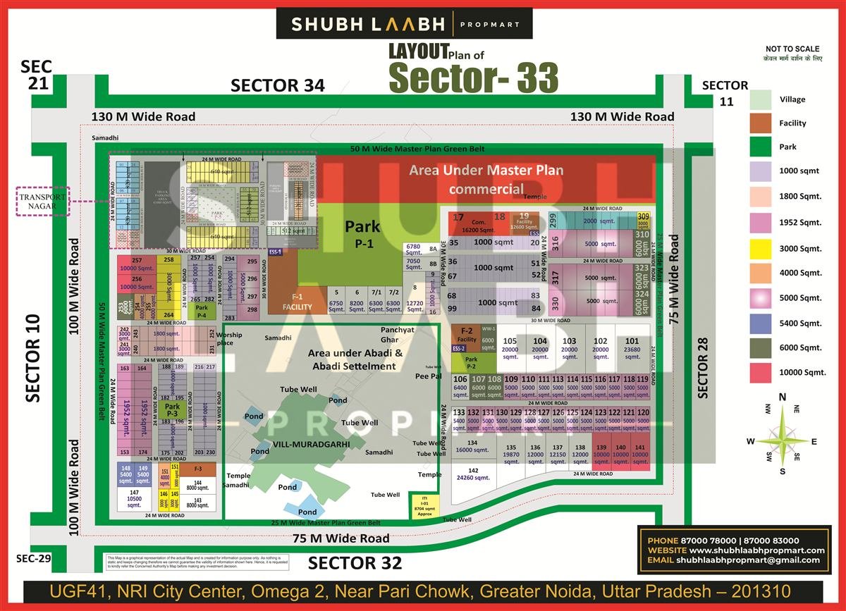 Sector 33 map